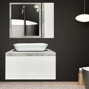 ست کابینت و روشویی مدل H33 به همراه آینه و باکس