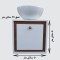 ست کابینت و روشویی سینا مدل alibert4040