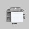 ست کابینت و روشویی مدل H23 به همراه آینه