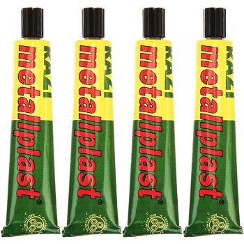 چسب آهن رازی مدل Metallplast حجم 50 میلی لیتر بسته 4 عددی