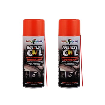 اسپری روان کننده دوپلی کالر مدل Multi Oil حجم 400 میلی لیتر مجموعه 2 عددی