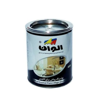 رنگ روغنی نارنجی الوان کد 141 حجم 250 میلی لیتر