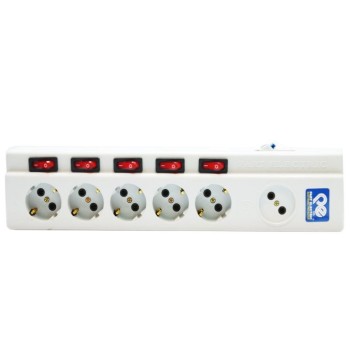 چندراهی برق پارت الکتریک مدل 5+1 کد PE2162