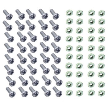 پیچ و مهره مدل M3 - 8MM مجموعه 80 عددی