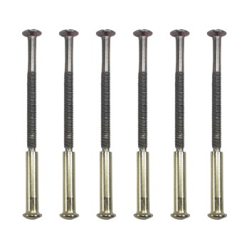 پیچ و مهره فیکس دستگیره مدل Gh-60 مجموعه 6 عددی