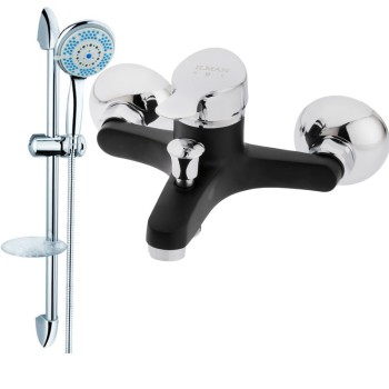 شیر حمام ایلمان مدل لاروس B-K01 به همراه علم دوش