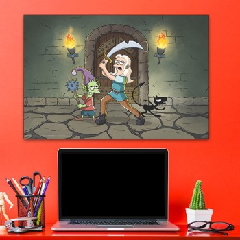 تابلو شاسی طرح سریال طلسم شدگان کد Disenchantment 436