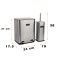 ست سطل و فرچه دلفین مدل EV-6-ltr