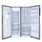 یخچال فریزر دوقلو 17 فوت هیمالیا مدل آلفا NF280a-NR440a، دارای نمایشگر و بدون برفک، با ارتفاع 192، پهنای 130 و عمق 70 سانتی متر، میزان مصرف انرژی B، دارای 5 طبقه در یخچال و 8 کشو در فریزر