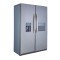 یخچال فریزر دوقلو 17 فوت هیمالیا مدل آلفا NF280a-NR440a، دارای نمایشگر و بدون برفک، با ارتفاع 192، پهنای 130 و عمق 70 سانتی متر، میزان مصرف انرژی B، دارای 5 طبقه در یخچال و 8 کشو در فریزر