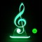 چراغ خواب طرح نت موسیقی مدل کلید دار
