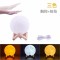 چراغ خواب طرح کره ماه مدل 3D Printing Moon