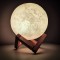 چراغ خواب طرح کره ماه مدل 3D Printing Moon