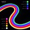 چراغ دیواری نئون دیزاین طرح Game-Controller-BL_RD