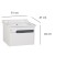 ست کابینت و روشویی توییس مدل tws 1025